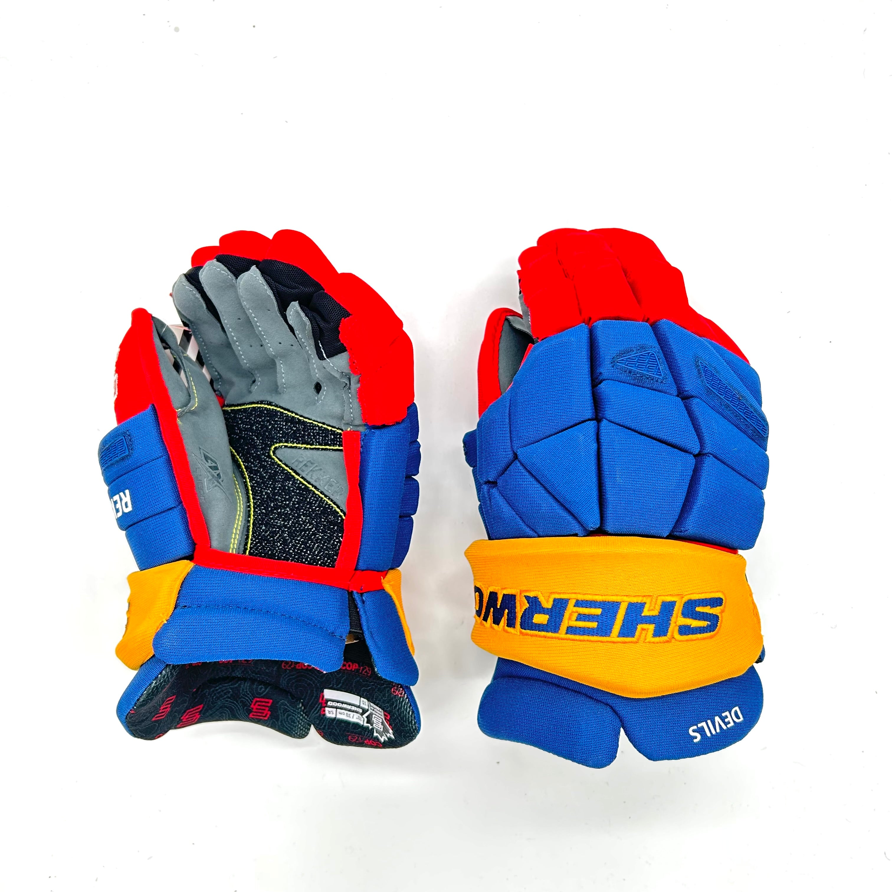 Gant Sherwood Rekker Legend Pro – NHL Pro Stock – Devils du New Jersey (bleu/rouge/jaune)